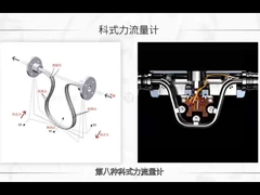Σταθερό ακριβές μετρητή ροής Coriolis μέτρη ροής μάζας μετρητής ροής αερίου μέσο λάσπης 3mm